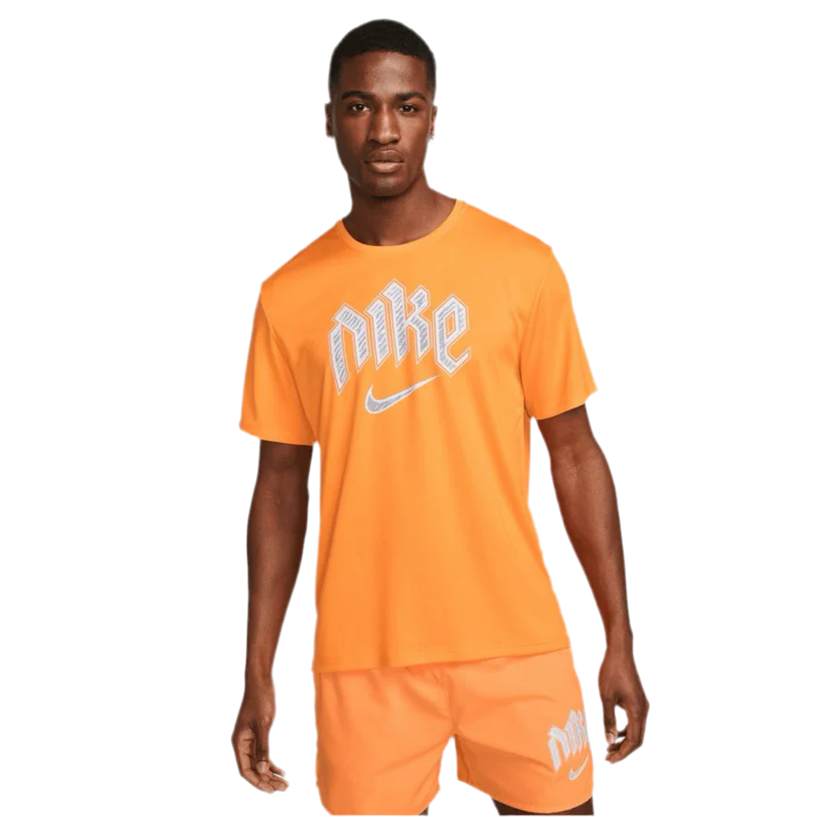NIKE - RUNNING DIVISION T-SHIRT ORANGE