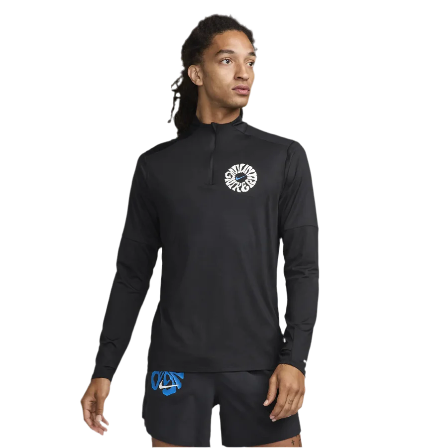 NIKE - ENERGY BLACK QUARTER ZIP