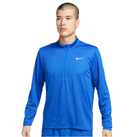 NIKE - ROYAL BLUE PACER QUARTER ZIP