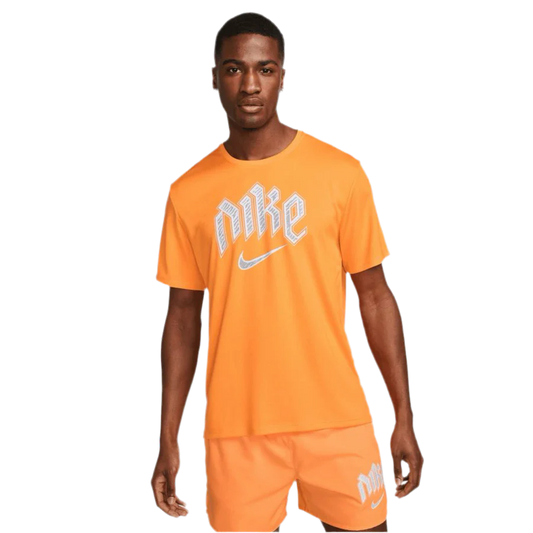 NIKE - RUNNING DIVISION T-SHIRT ORANGE