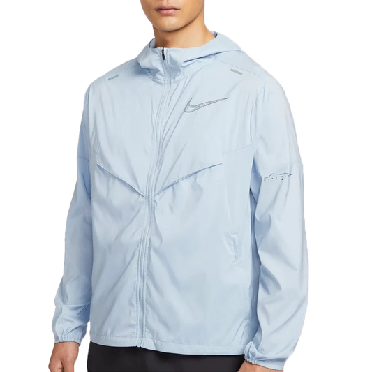 NIKE - BIG SWOOSH JACKET PERIWINKLE